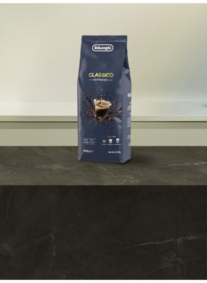 De'Longhi Classico Roasted Whole Coffee Beans 1kg, Ideal for Espresso, Cappuccino & Latte Macchiato, For Coffee Machines – DLSC616 - Image 2